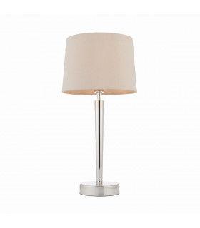 Syon 1 Light Table Lamp Bright Nickel