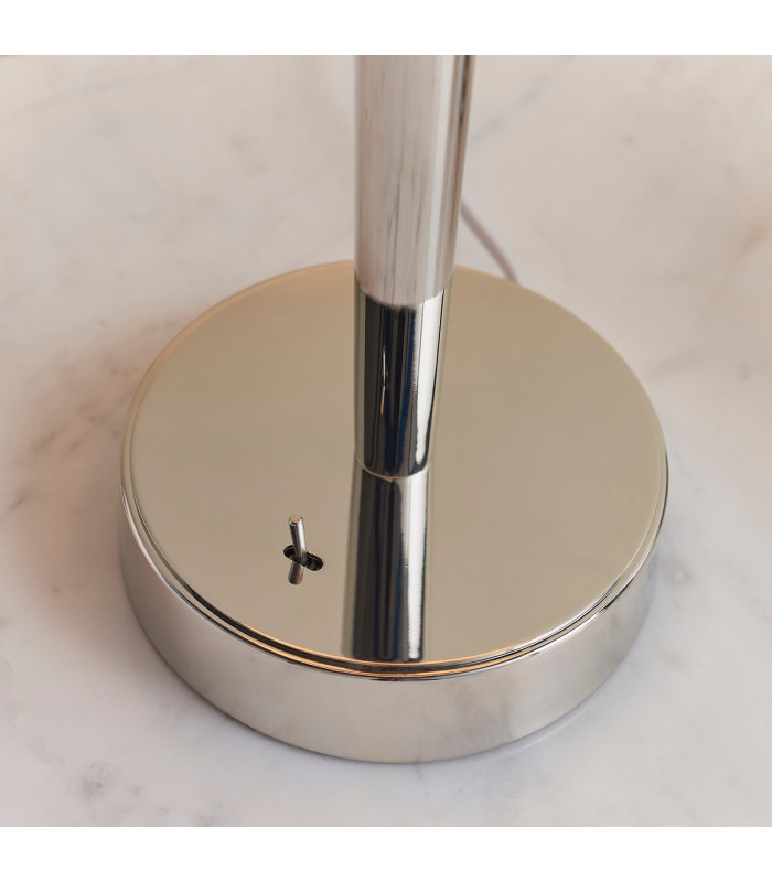Syon 1 Light Table Lamp Bright Nickel-6