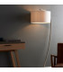 Josephine 1 Light Floor Lamp Bright Nickel-2