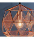 Armour 1 Light Spherical Pendant Copper Plate-4