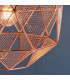Armour 1 Light Spherical Pendant Copper Plate-6