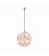 Armour 1 Light Spherical Pendant Copper Plate, E27 - End of Line