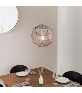 Armour 1 Light Spherical Pendant Chrome Plate-1