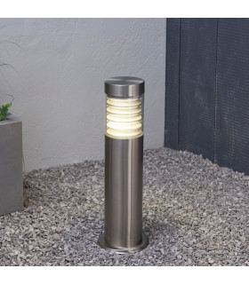 Equinox LED Outdoor Coastal Bollard Light Marine Grade Brushed Stainless Steel IP44-1