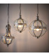 Vienna 1 Light Spherical Pendant Bright Nickel Plated On Solid Brass-1