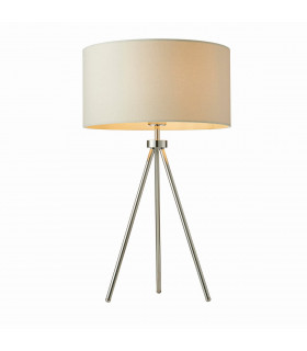 Tri 1 Light Table Lamp Chrome