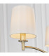 Ortona 3 Light Multi Arm Pendant Matt Antique Brass-5