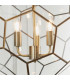Miele 3 Light Spherical Pendant Antique Brass-2