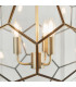 Miele 3 Light Spherical Pendant Antique Brass-3