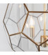 Miele 3 Light Spherical Pendant Antique Brass-4