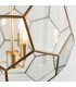 Miele 3 Light Spherical Pendant Antique Brass-5