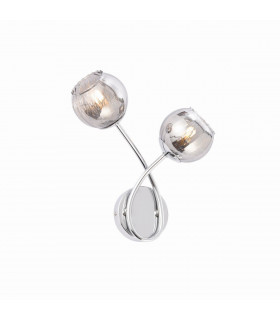 Aerith 2 Light Wall Chrome