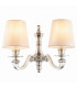 Finsbury 2 Light Candle Wall Polished Cast Aluminium-5
