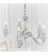 Finsbury 5 Light Multi Arm Pendant Polished Cast Aluminium-3