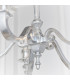 Finsbury 5 Light Multi Arm Pendant Polished Cast Aluminium-5