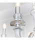 Finsbury 5 Light Multi Arm Pendant Polished Cast Aluminium, E14