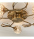Aherne 5 Light Semi flush Antique Brass-6