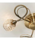 Aherne 3 Light Semi flush Antique Brass-5