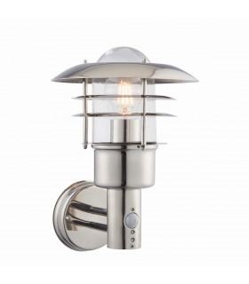 Dexter 1 Light Outdoor Wall Polished Stainless Steel