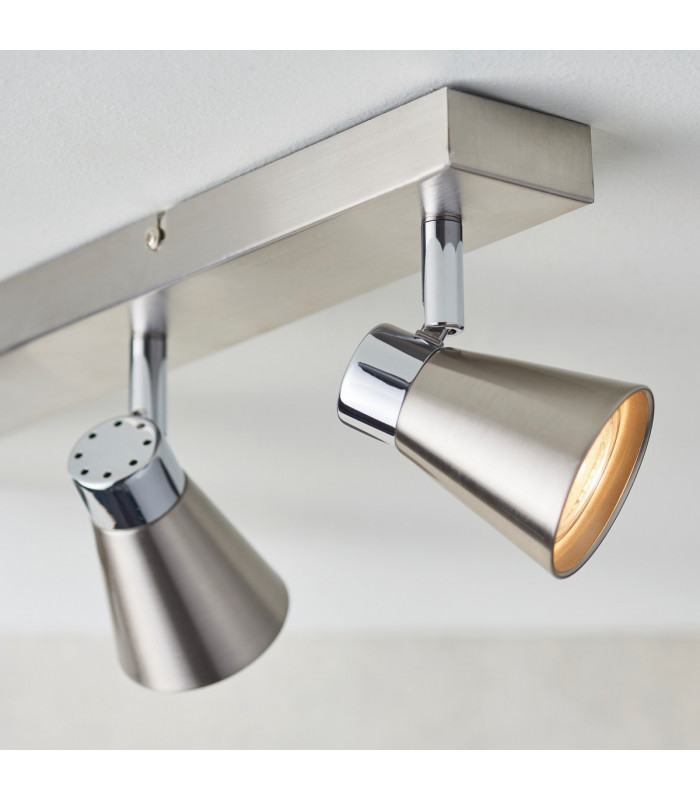 Kai LED 4 Light Spotlight Satin Nickel-3