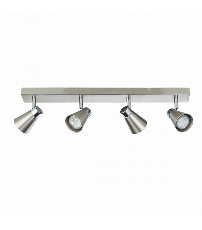 Kai LED 4 Light Spotlight Satin Nickel-4
