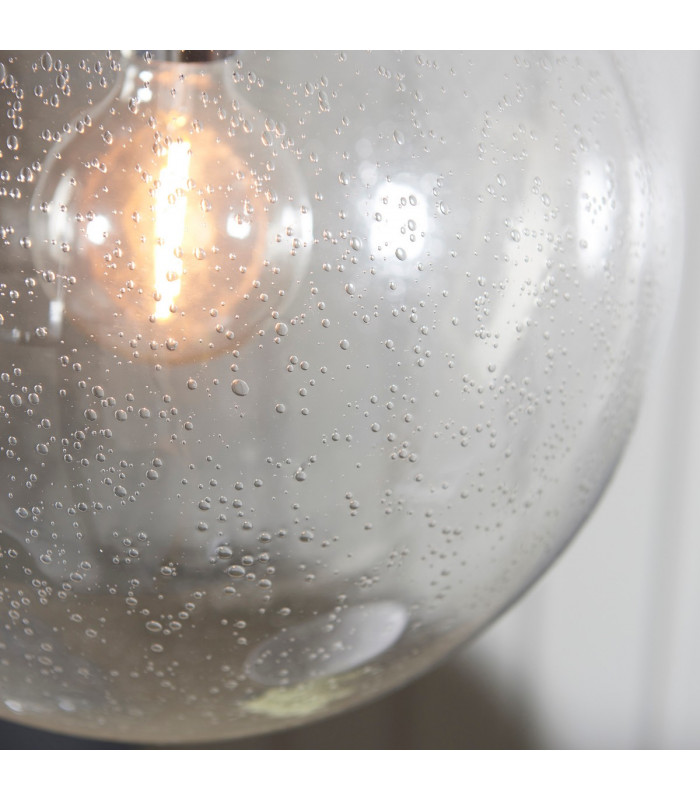 Harbour 1 Light Pendant Globe Chrome-4