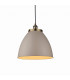 Franklin 1 Light Dome Pendant Satin Taupe