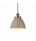 Franklin 1 Light Dome Pendant Satin Taupe