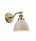 Franklin 1 Light Dome Wall Satin Taupe