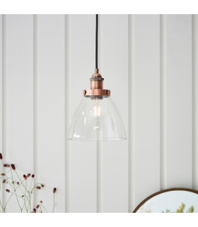 Hansen 1 Light Pendant Glass-1