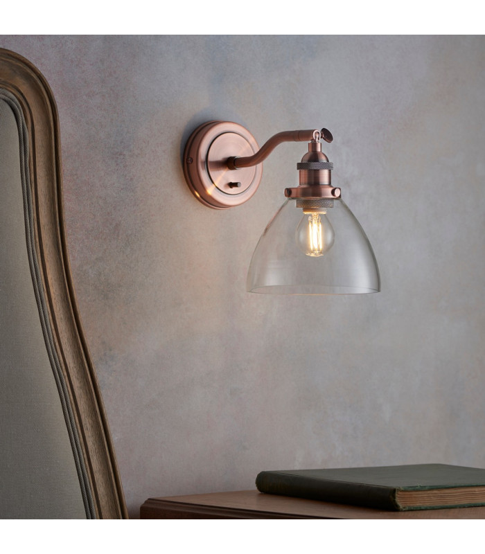 Hansen 1 Light Wall Glass-3