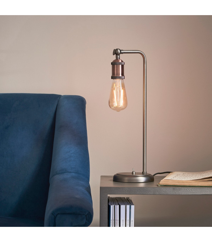 Hal 1 Light Table Lamp Aged Pewter-4