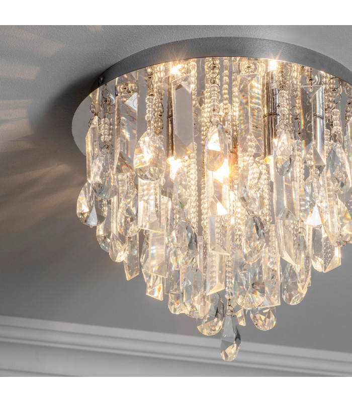 Siena 3 Light Flush Chrome-2