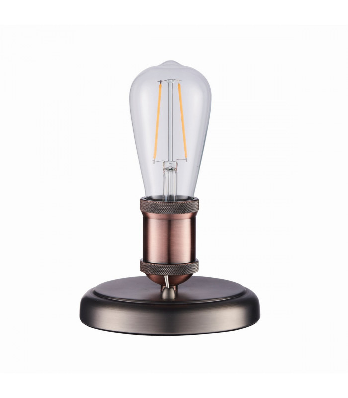 Hal 1 Light Table Lamp Aged Pewter-5