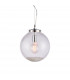 Harbour 1 Light Pendant Globe Chrome