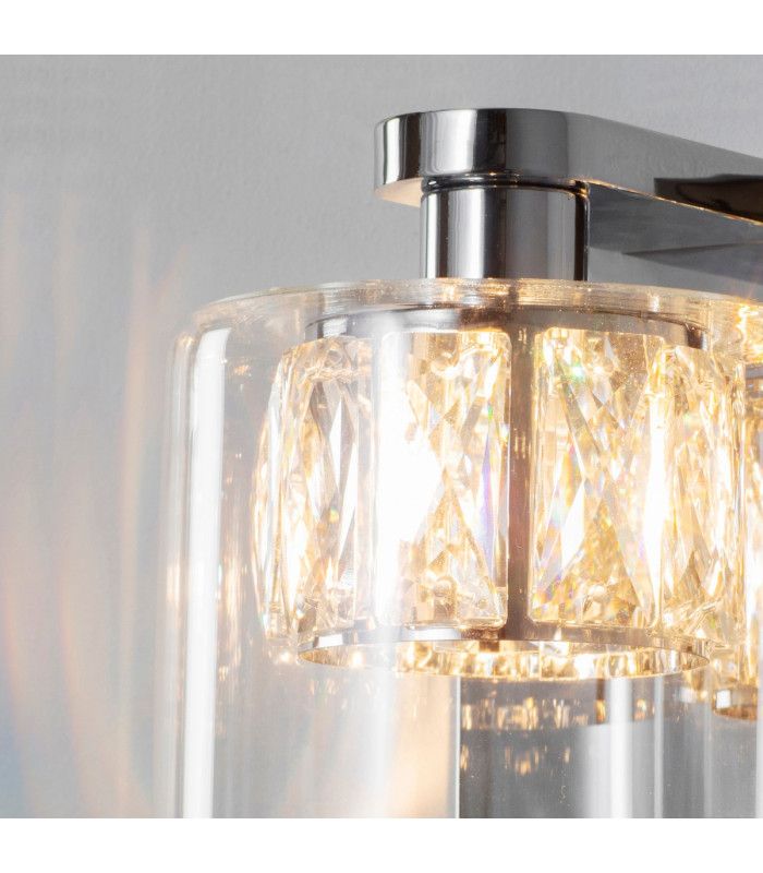 Verina 1 Light Wall Chrome-3