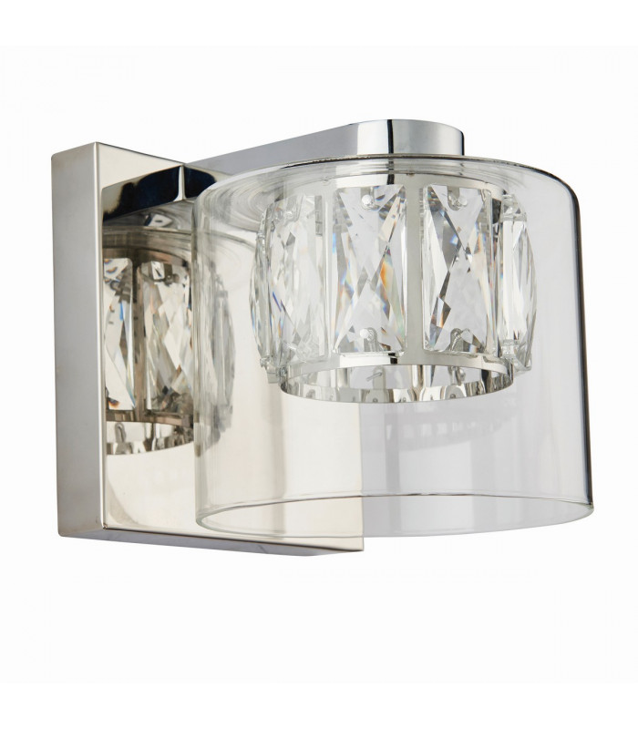 Verina 1 Light Wall Chrome-4