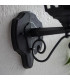 Burford 1 Light Outdoor Wall Lantern Matt Black Paint-3