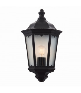 Burford 1 Light Outdoor Wall Lantern Matt Black Paint