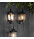 Burford 1 Light Outdoor Wall Lantern Matt Black Paint-4