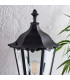 Burford 1 Light Outdoor Wall Lantern Matt Black Paint-2