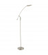 Rico LED 1 Light Floor Lamp Satin Nickel Plate