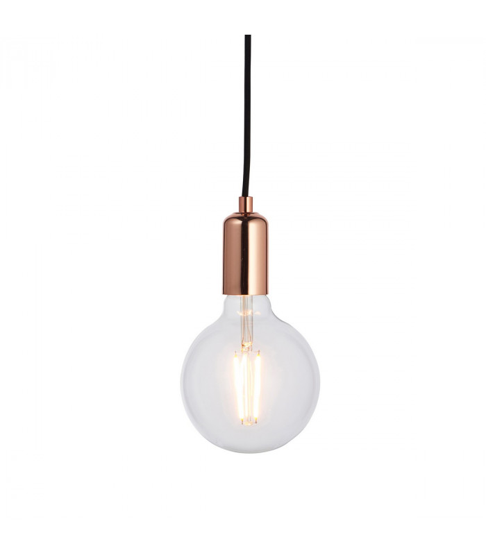 Studio 1 Light Pendant Copper Plate
