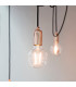 Studio 6 Light Cluster Pendant Copper Plate-2