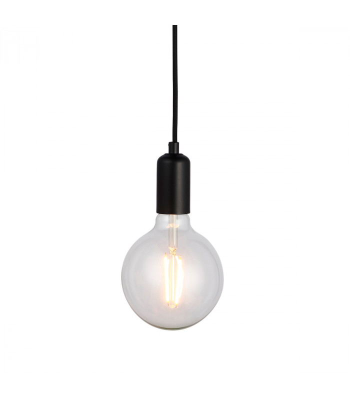 Studio 1 Light Pendant Matt Black Paint