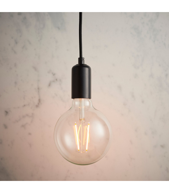Studio 1 Light Pendant Matt Black Paint-1