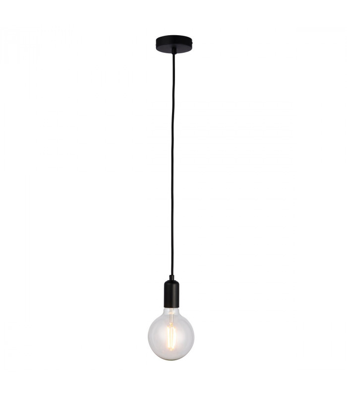 Studio 1 Light Pendant Matt Black Paint-4