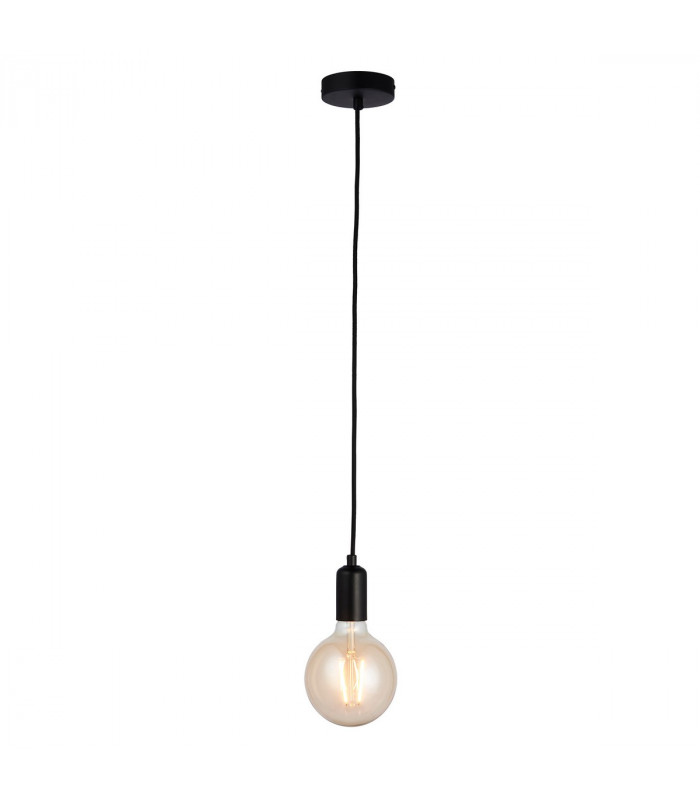 Studio 1 Light Pendant Matt Black Paint-5