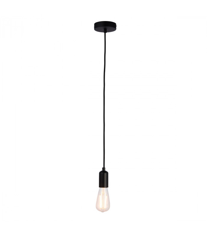 Studio 1 Light Pendant Matt Black Paint-6
