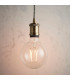 Cambourne 1 Light Pendant Antique Brass Plate-1